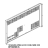 Stainless steel back panel serie 300 Unox XV 303G