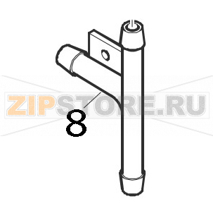 Raccordo A&quot;T&quot;(TS13) in plastica Elettrobar Niagara 2150 Raccordo A"T"(TS13) in plastica Elettrobar Niagara 2150Запчасть на деталировке под номером: 8