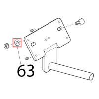 Rondella piana DIN125, D8 Sirman Canova 300