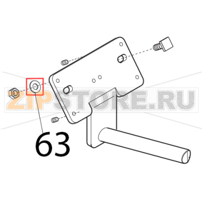 Rondella piana DIN125, D8 Sirman Canova 300 Rondella piana DIN125, D8 Sirman Canova 300Запчасть на деталировке под номером: 63