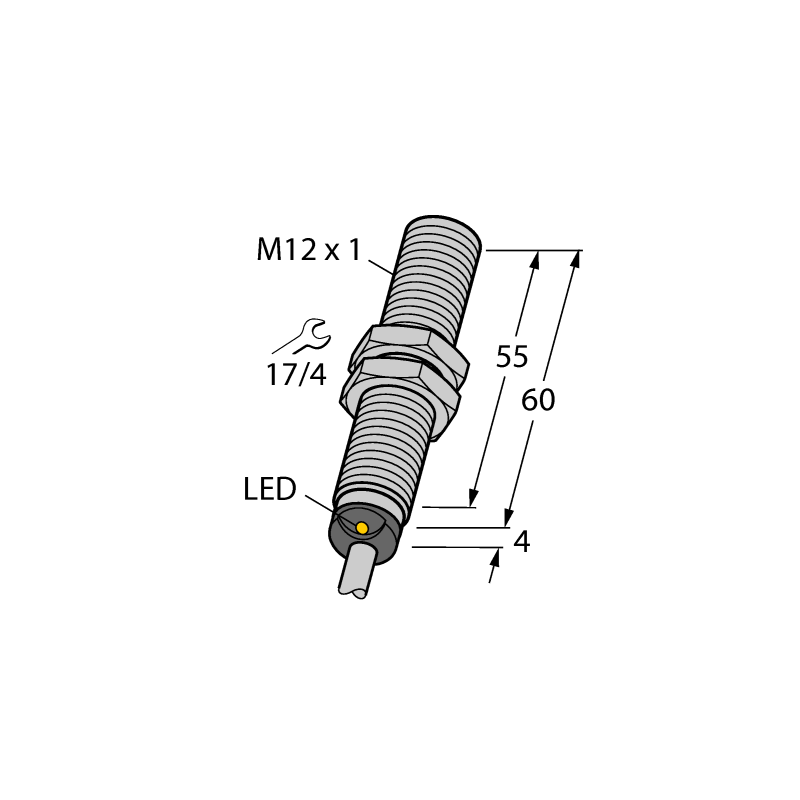 Датчик индуктивный Turck BI2-M12-AZ31X 