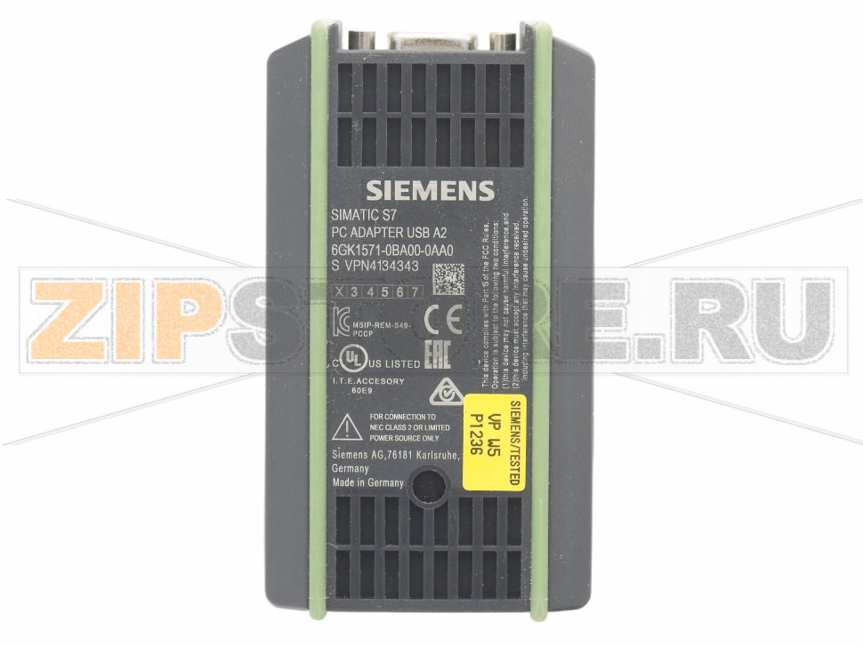 PC USB-адаптер А2  (USB V2.0) для подключения PG / PC или ноутбук SIMATIC S7 к  PROFIBUS или MPI В комплекте (USB-кабель 5M ) Siemens 6GK1571-0BA00-0AA0 