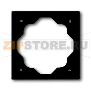 Рамка одноместная, чёрный бархат ABB 2CKA001754A4424 