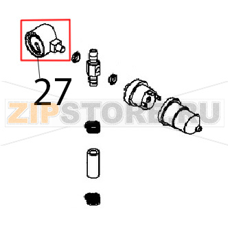 Manomet. 0-4 bar, M1/8" Angelo Po BX61E Manomet. 0-4 bar, M1/8" Angelo Po BX61EЗапчасть на деталировке под номером: 27
