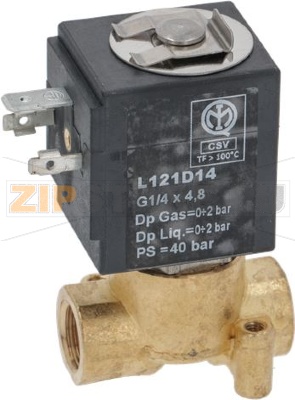 SOLENOID VALVE SIRAI 2 WAYS 24VDC 12W 