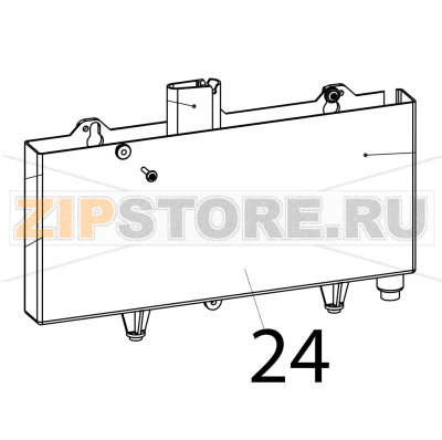 Ванночка для выпаривания, узкая Polair DM110Sd-S Ванночка для выпаривания, узкая Polair DM110Sd-SЗапчасть на деталировке под номером: 24