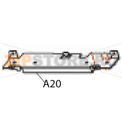 TPH Adjustment bracket Godex EZ-2200 plus TPH Adjustment bracket Godex EZ-2200 plusЗапчасть на деталировке под номером: A-20Название запчасти Godex на английском языке: TPH Adjustment bracket EZ-2200 plus.