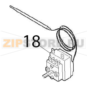 Thermostat 30-112 °C Angelo Po 04WBMEV Thermostat 30-112 °C Angelo Po 04WBMEVЗапчасть на деталировке под номером: 18