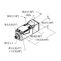 Датчик индуктивный Turck NI40U-CP40-VP4X2-H1141