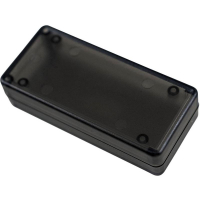 Корпус пластиковый 15x30x65 мм, черный, прозрачный, 1 шт Hammond 1551CTSK