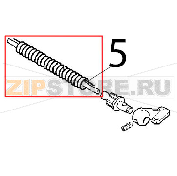 Molla Ø: 31x361 Angelo Po 1G1BR1E Molla Ø: 31x361 Angelo Po 1G1BR1EЗапчасть на деталировке под номером: 5