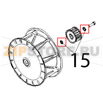 Washer Angelo Po FX61E1 Washer Angelo Po FX61E1Запчасть на деталировке под номером: 15