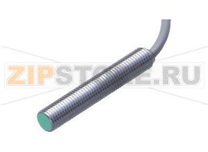 Индуктивный датчик Inductive sensor NEB4-8GM45-E2 Pepperl+Fuchs General specificationsSwitching functionNormally open (NO)Output typePNPRated operating distance4 mmInstallationquasi flushOutput polarityDCAssured operating distance0 ... 3.24 mmReduction factor rAl 0.25Reduction factor rCu 0.22Reduction factor r304 0.65Nominal ratingsOperating voltage10 ... 30 VSwitching frequency0 ... 500 HzReverse polarity protectionreverse polarity protectedShort-circuit protectionpulsingVoltage drop&le 2 VOperating current0 ... 200 mAOff-state current0 ... 0.1 mA typ. 0.1 &microA at 25 °CNo-load supply current&le 10 mASwitching state indicatorLED, yellowFunctional safety related parametersMTTFd311 aMission Time (TM)20 aDiagnostic Coverage (DC)0 %Approvals and certificatesUL approvalcULus Listed, General PurposeCSA approvalcCSAus Listed, General PurposeCCC approvalCCC approval / marking not required for products rated &le36 VAmbient conditionsAmbient temperature-25 ... 70 °C (-13 ... 158 °F)Mechanical specificationsConnection typecable PUR , 2 mCore cross-section0.14 mm2Housing materialchromium plated brassSensing facePBTHousing diameter8 mmDegree of protectionIP67