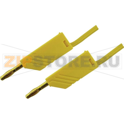 Провод измерительный 0.5 м, желтый Hirschmann MLN 50/2,5 GE 