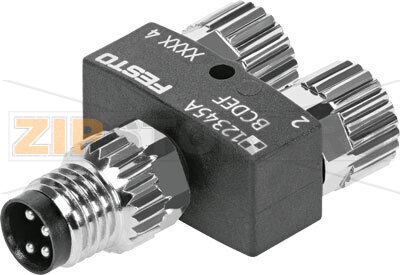 Коллектор Festo NEDY-L2R1-V1-M8G3-N-M8G4 