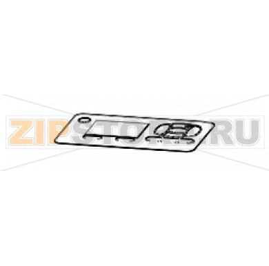 Nameplate with LCD Zebra ZD620 Thermal Transfer Nameplate with LCD (contains nameplates with and without the Print Touch icon) Zebra ZD620 Thermal TransferЗапчасть на сборочном чертеже под номером: 2Название запчасти Zebra на английском языке: Nameplate with LCD