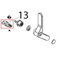 Door bottom hinge Angelo Po FX101E1
