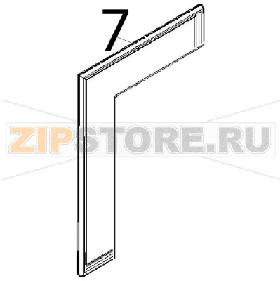 Front gasket Angelo Po FM1011E2 Front gasket Angelo Po FM1011E2Запчасть на деталировке под номером: 7