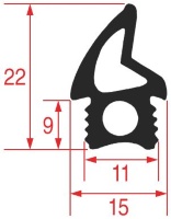 GASKET FOR OVEN FACADE