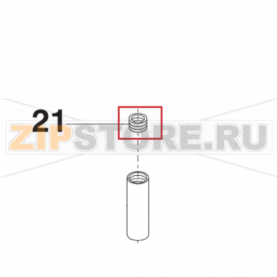 Thread Nipple Bear Varimixer AR40 VL-1S                                                                          Thread Nipple Bear Varimixer AR40 VL-1SЗапчасть на сборочном чертеже под номером: 21Название запчасти на датском&nbsp;языке: Thread Nipple Bear Varimixer AR40 VL-1S