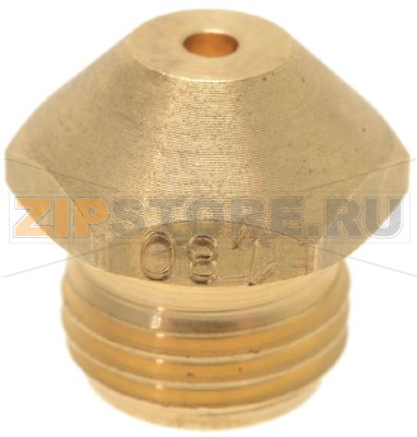 КОНИЧЕСКАЯ ГАЗОВАЯ ФОРСУНКА M10X1 Ø 1,80 ММ 