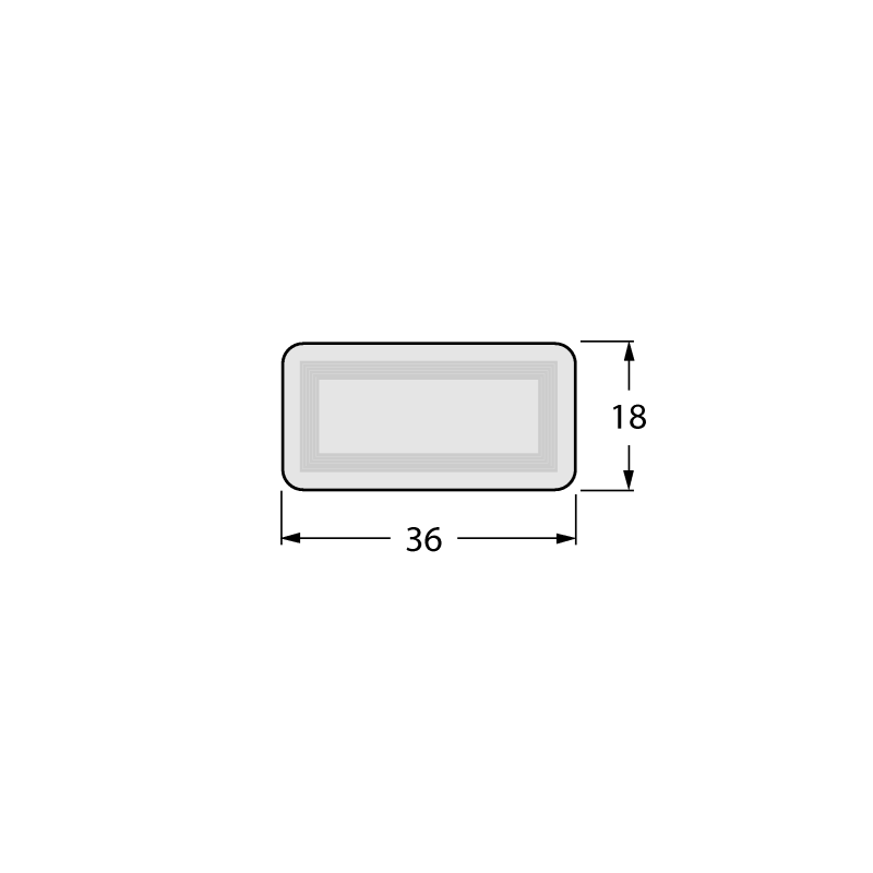 RFID-метка HF Turck TW-L36-18-F-B128-100PCS 