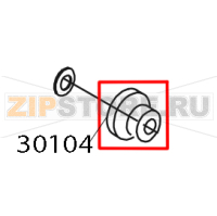 Flange, ball bearing, .5 x .250 x .125 Zebra 105SE