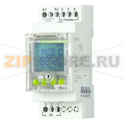 Реле времени многофункциональное 10-30 В/AC/DC, 0.6 A Entes ERTC-101 