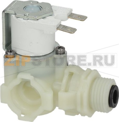 STEAM SOLENOID VALVE RPE 180° ø 8 mm 