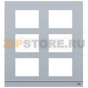 Рамка для станции аудиовызова, 2/3, алюминий ABB 2TMA200160A0019 