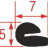 УПЛОТНИТЕЛЬ ДЛЯ ПЕЧИ 3524 - 20 М - УПЛОТНИТЕЛЬ ДЛЯ ПЕЧИ 3524 - 20 М