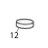 Rubber foot (12D*3t) Godex G530