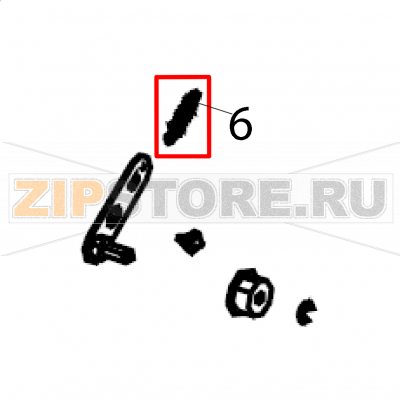 Spring (belt tension) Sato LT408 RH Spring (belt tension) Sato LT408 RHЗапчасть на деталировке под номером: 6Название запчасти на английском языке: Spring (belt tension) Sato LT408 RH.