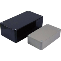 Корпус пластиковый 150x80x50 мм, черный, 1 шт Axxatronic BIM2005/15-BLK/BLK