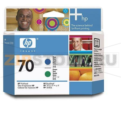 Печатающая головка, голубая и зеленая HPE C9408A 