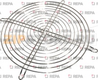 GRILLE PROTECTION ø 252 mm FC110E/EG
