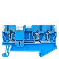 КЛЕММА ПРОХОДНАЯ ПРУЖИННОЕ ПОДСОЕДИНЕНИЕ, 3 ПОДСОЕДИНЕНИЯ: 0.08 - 2.5 MM2, ШИРИНА: 5.2 MM, СИНЯЯ Siemens 8WH2003-0AF01