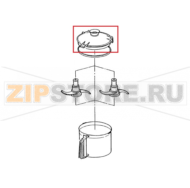 Крышка куттера Ø 255 мм Robot Coupe R 502 Крышка куттера Robot Coupe R 502

Запчасть на сборочном чертеже под номером: 20