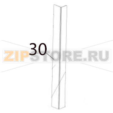 Decoration steel (front right) Hurakan HKN-IMSD15 Decoration steel (front right) Hurakan HKN-IMSD15Запчасть на деталировке под номером: 30