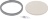 GLASS OVEN LAMP RECEPTACLES ø 69 mm