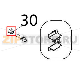 Protezione perno HRS Angelo Po FX101G2 Protezione perno HRS Angelo Po FX101G2Запчасть на деталировке под номером: 30