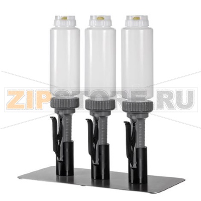 PORTION PUMP STAND, TRIPLE 