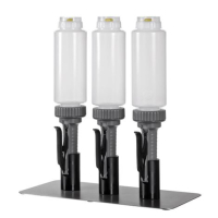 PORTION PUMP STAND, TRIPLE