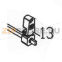 Направляющая этикеток TSC TDP-245  Направляющая этикеток для принтера TSC TDP-245 Запчасть на сборочном чертеже под номером: 13Количество запчастей в комплекте: 1Название запчасти TSC на английском языке: LABEL GUIDE