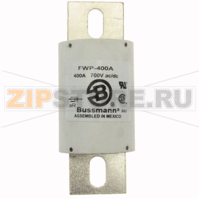 Предохранитель, 400 A, AC 700 В, DC 700 В, 200 кА, 51x130 мм, UL Eaton BUSS HIGH SPEED FUSE 