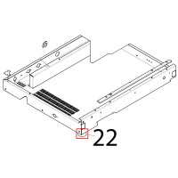 Piedino H=36 Tecnoeka KF 1010 A UD
