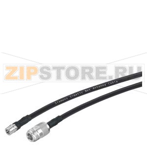 SIMATIC NET QMA / N-CONNECT MALE/FEMALE FLEXIBLE CONNECTION CABLE PREASSEMBLED, LENGTH 1M, FLEXIBLE ADAPTER CABLE FROM ANTENNA  WITH QMA-SOCKET TO ANTENNA-CONNECTION CABLE, Siemens 6XV1875-5VH10 