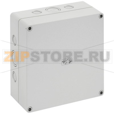 Корпус 182x180x84 мм, материал: полистирол, серый, 1 шт Spelsberg TK PS 1818-8f-m 