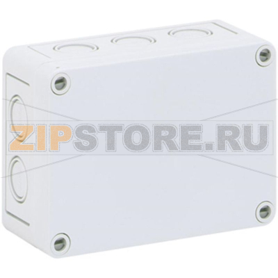 Корпус 94x130x57 мм, материал: поликарбонат, серый, 1 шт Spelsberg TK PC 1309-6-m 