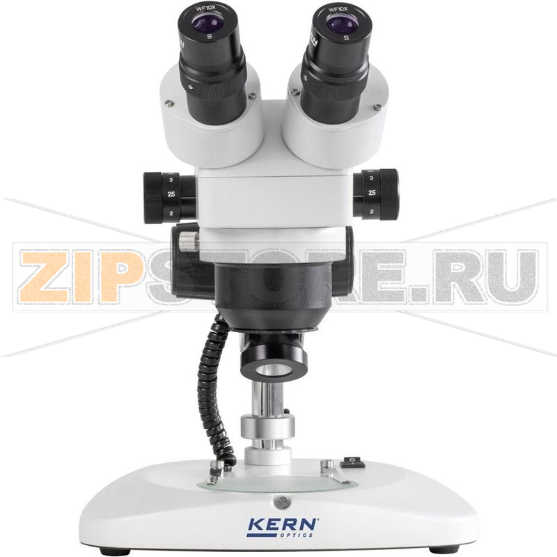 Микроскоп зум со стереоэффектом, бинокулярный, 36-кратное увеличение Kern OZL 445 